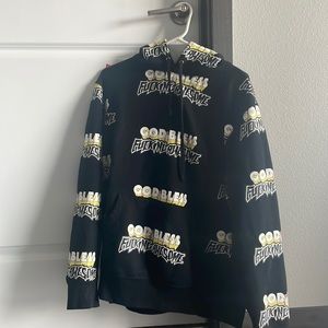 Black fa hoodie size medium.